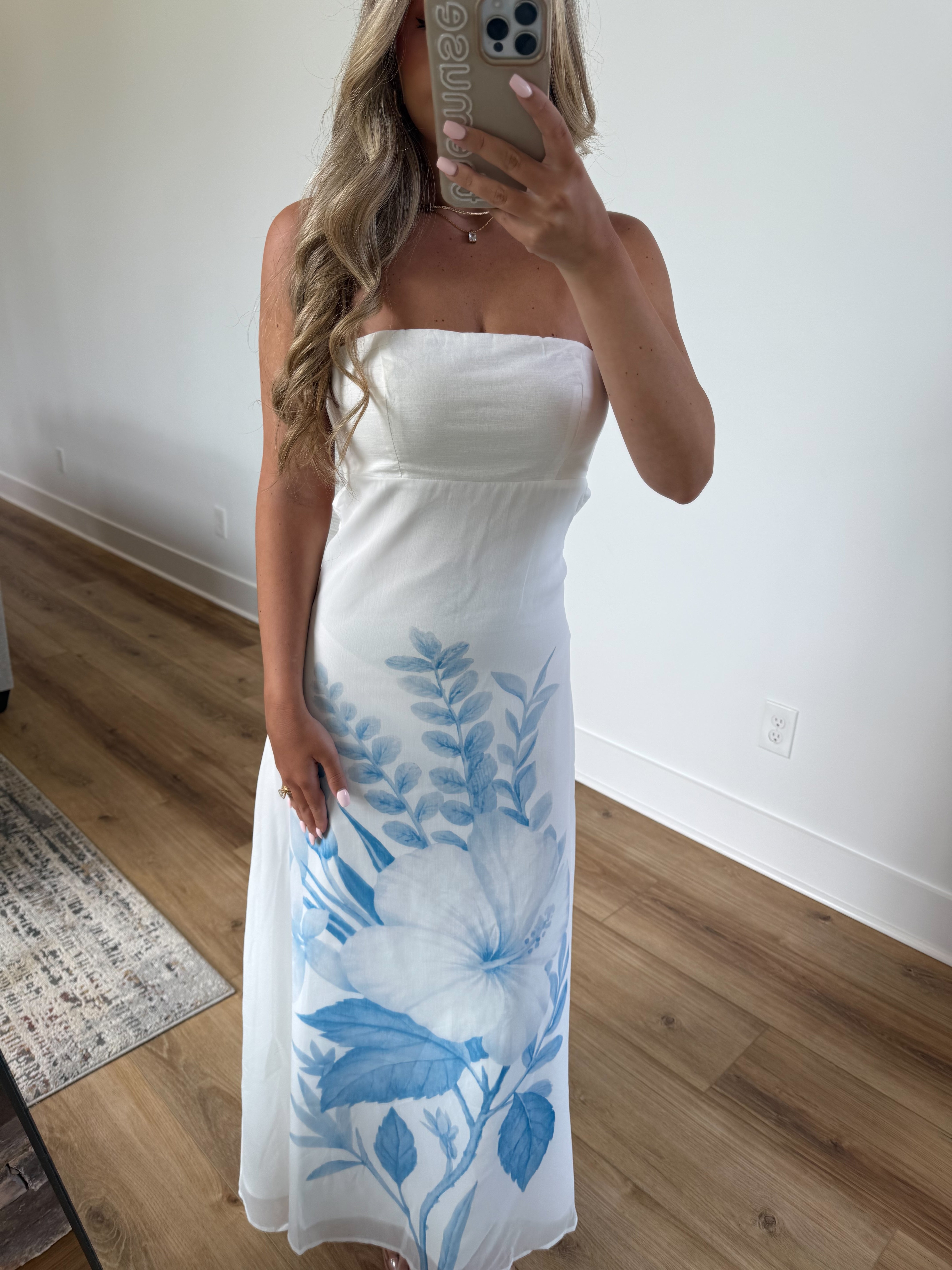 Azure Bloom Maxi