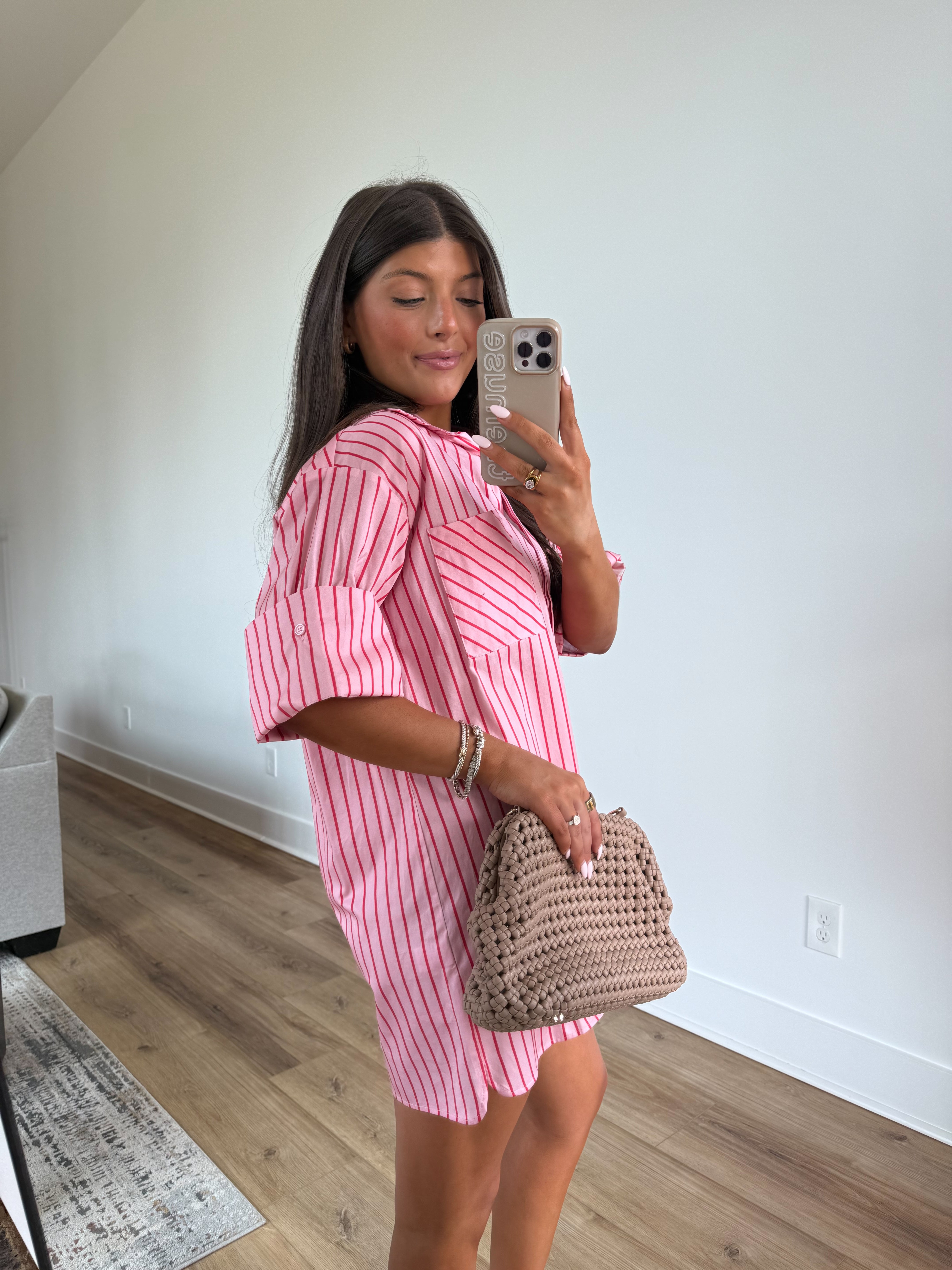 Strawberry Stripes Mini Dress/Top