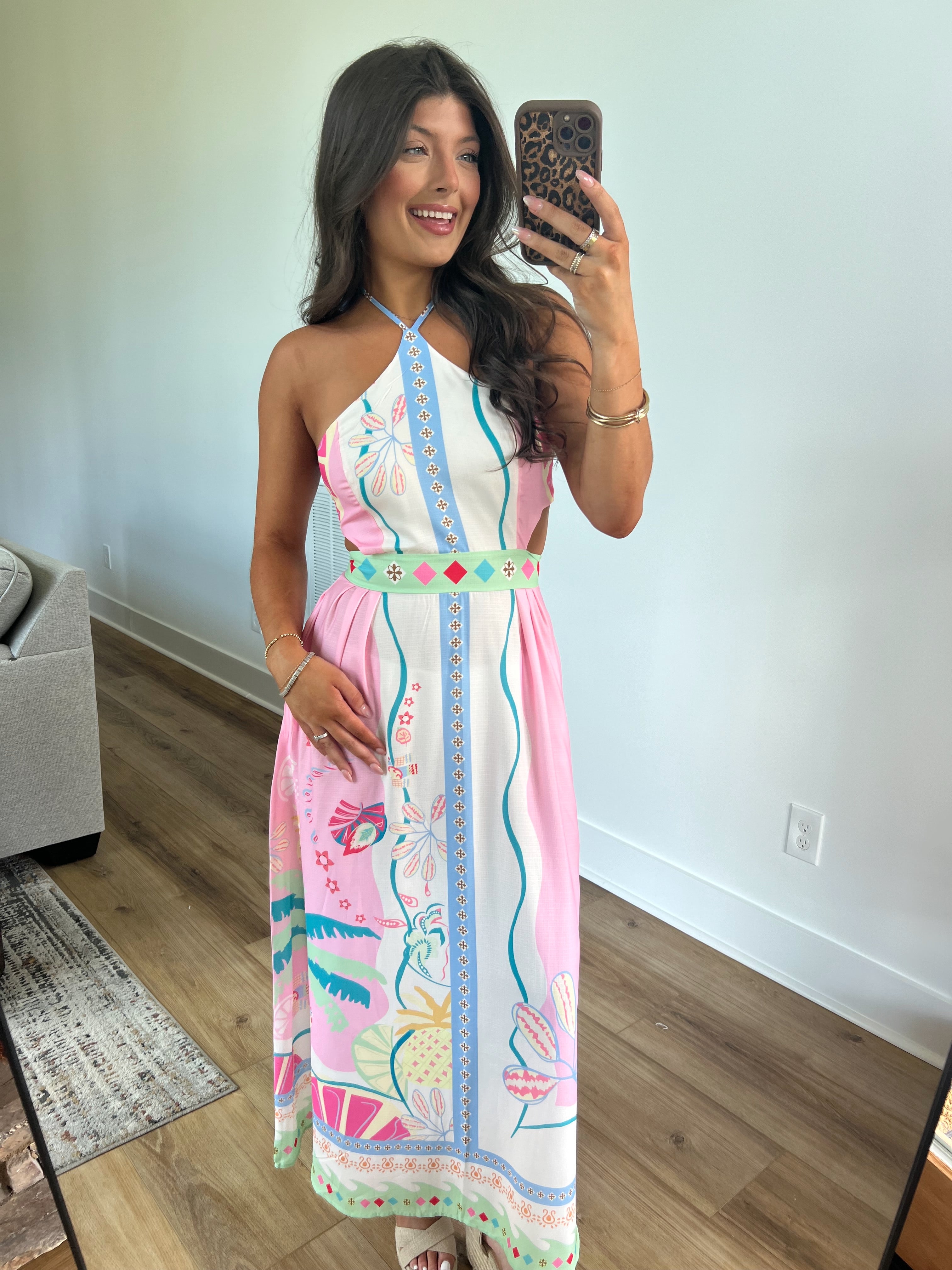 Pastel Paradise Maxi Dress