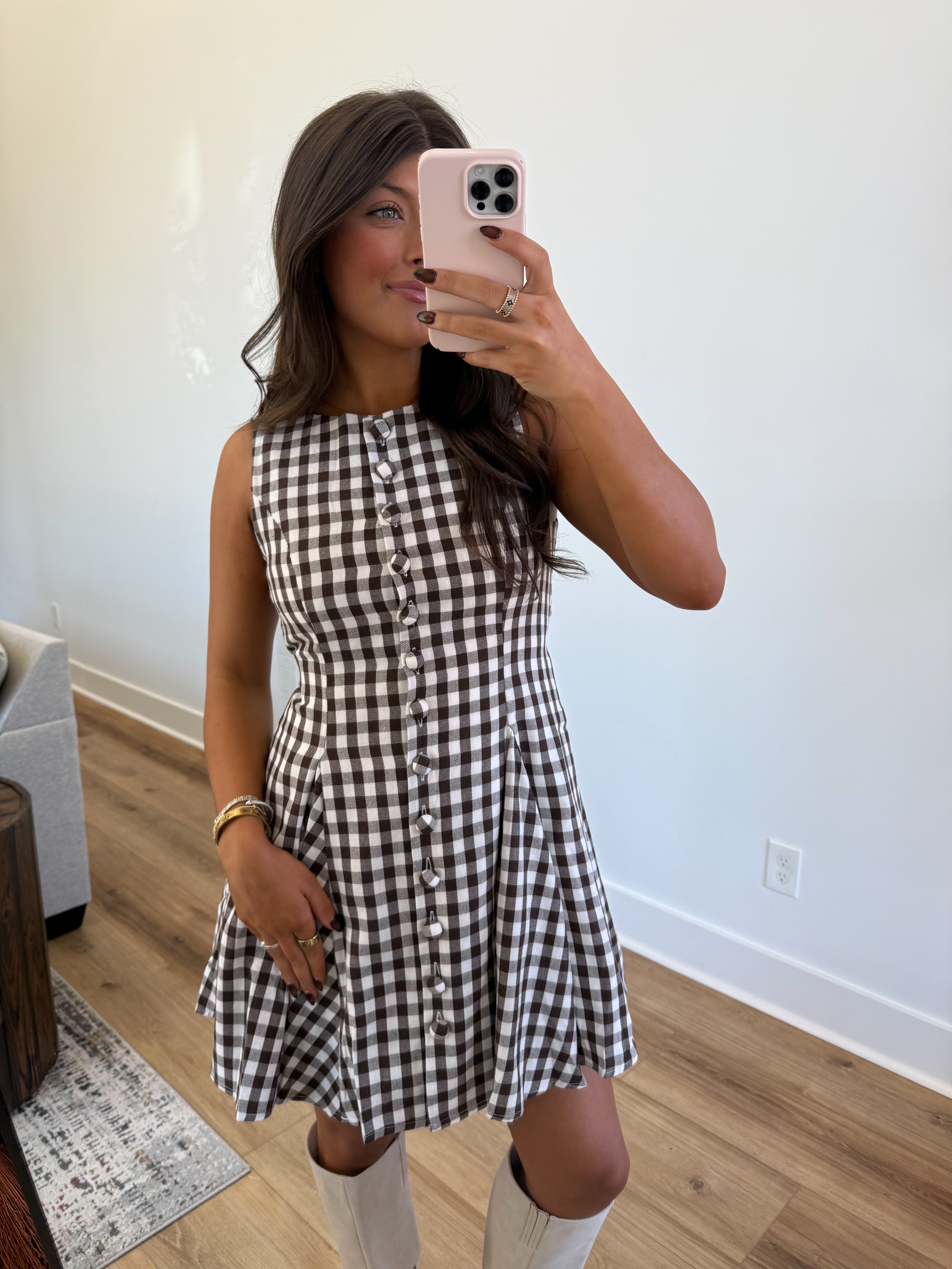 Hardin Gingham Dress