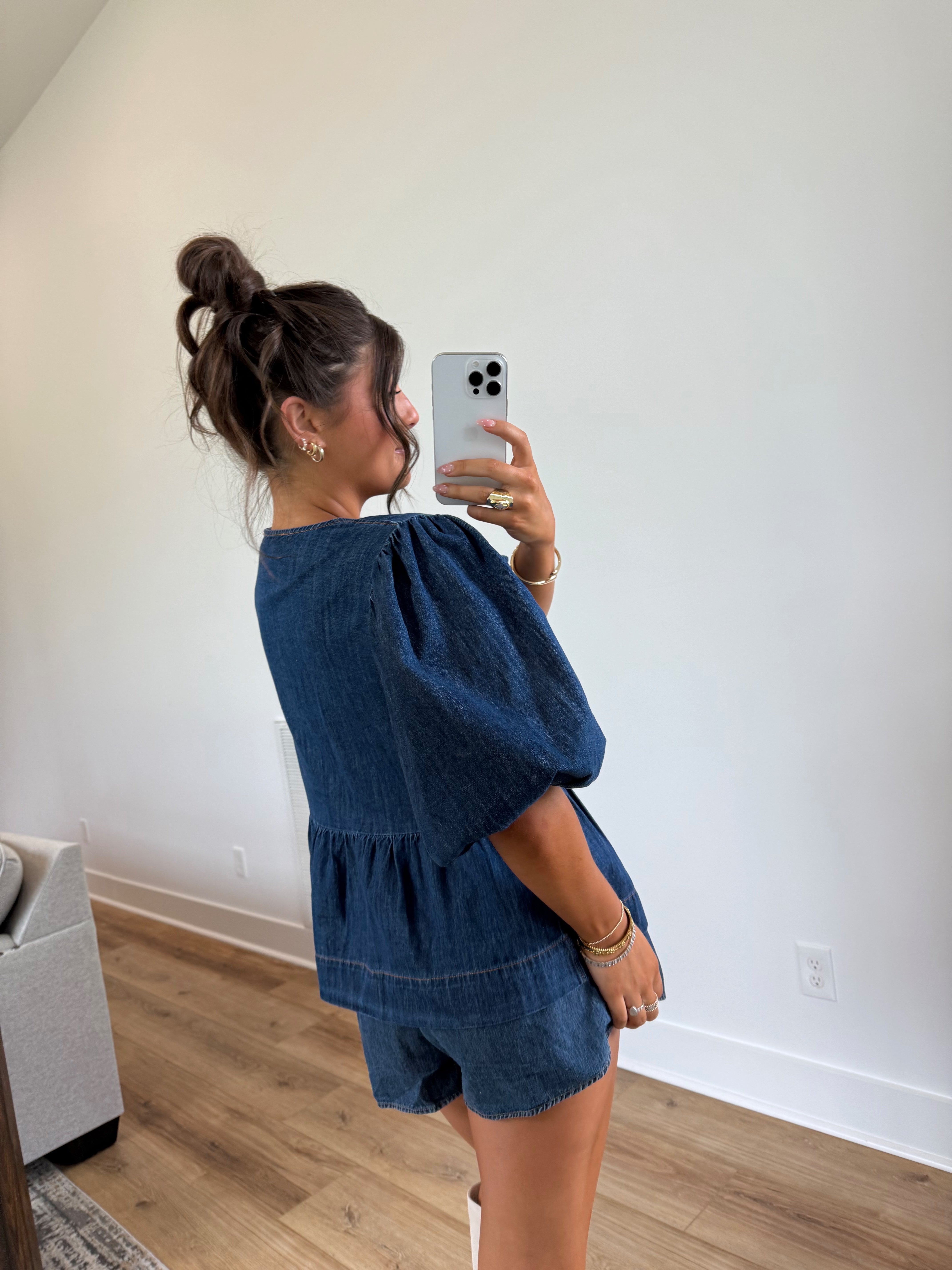 Meela Tie Top