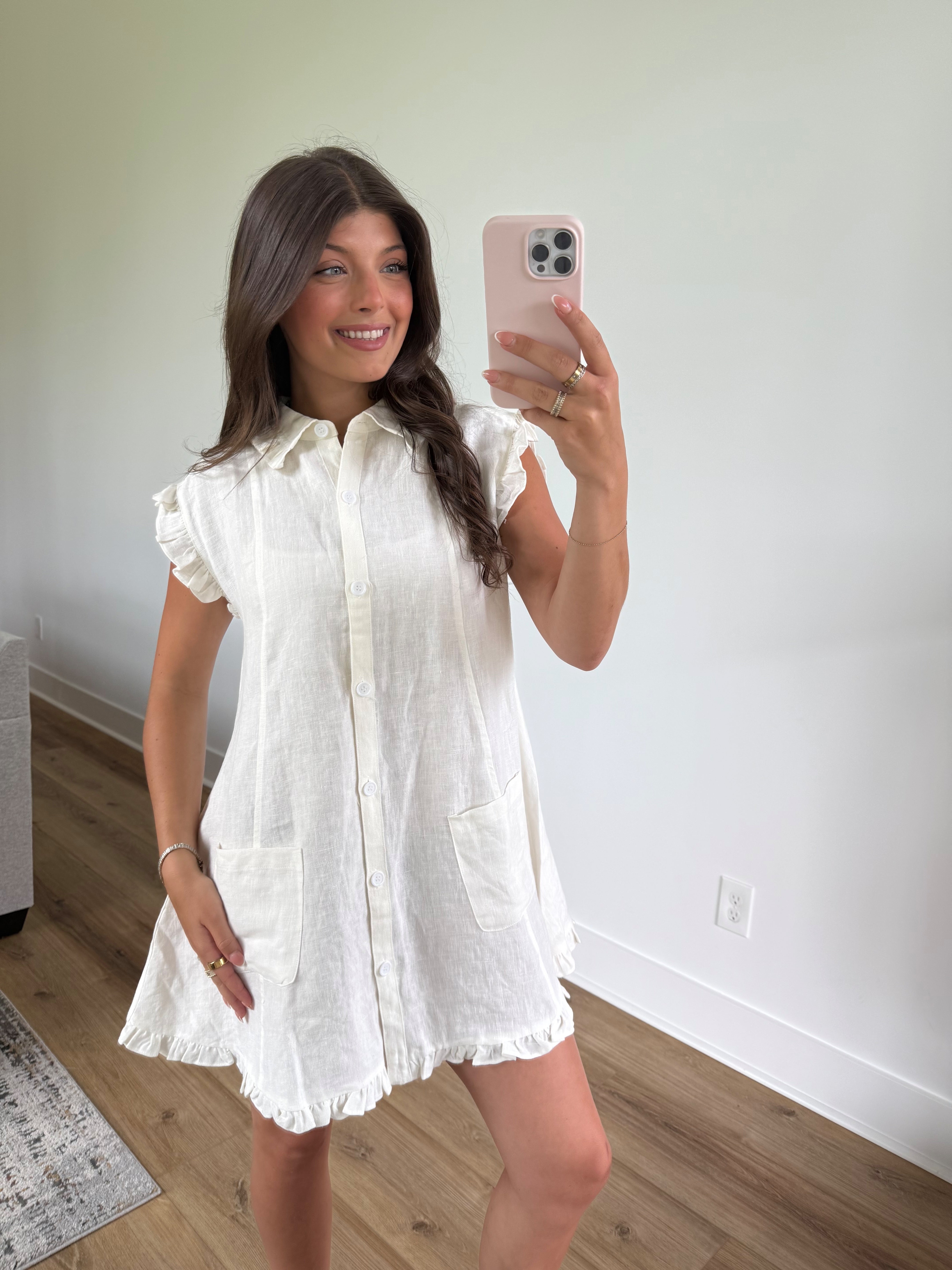 Ally Linen Dress