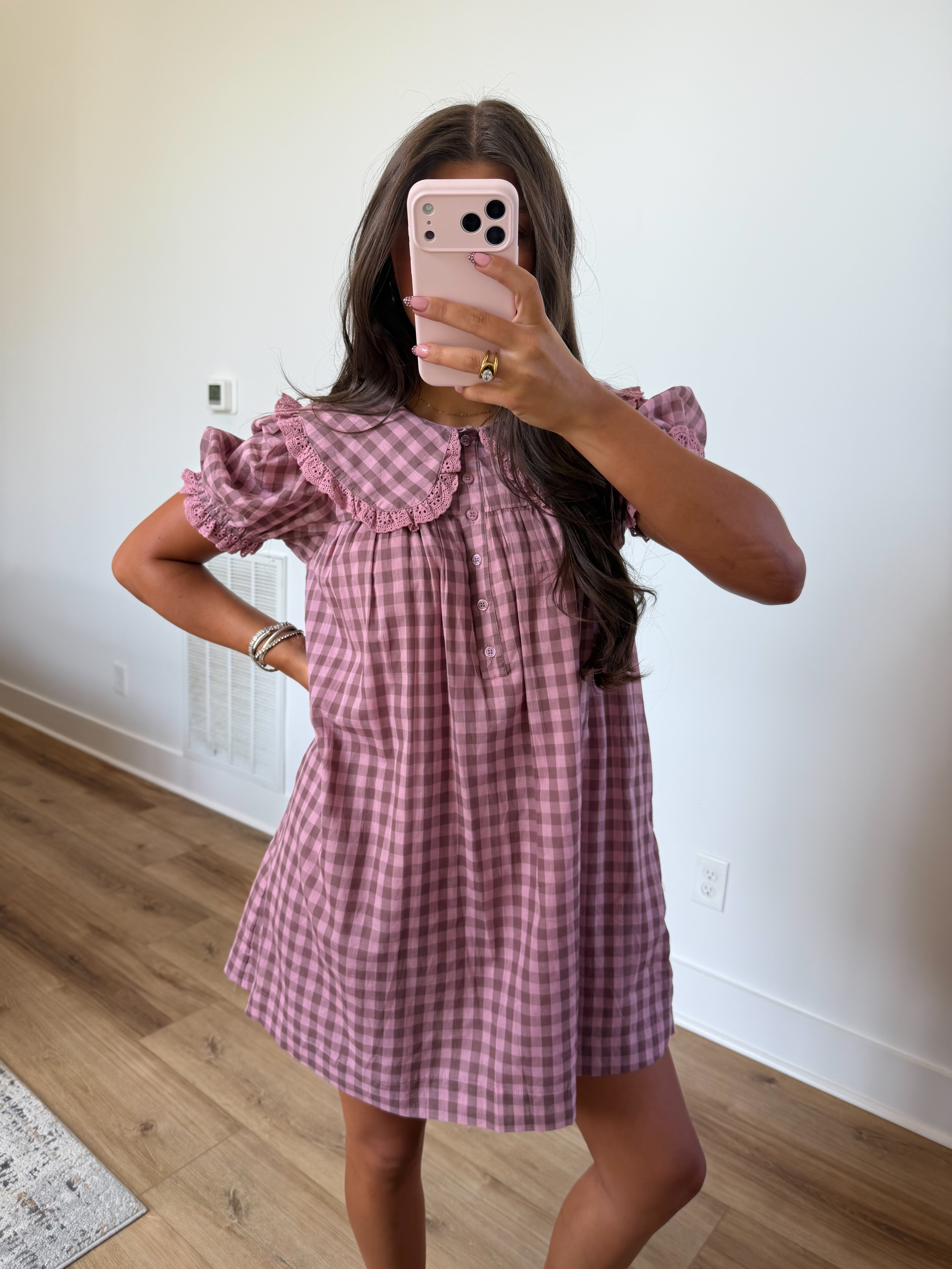 Bella Collared Mini Dress
