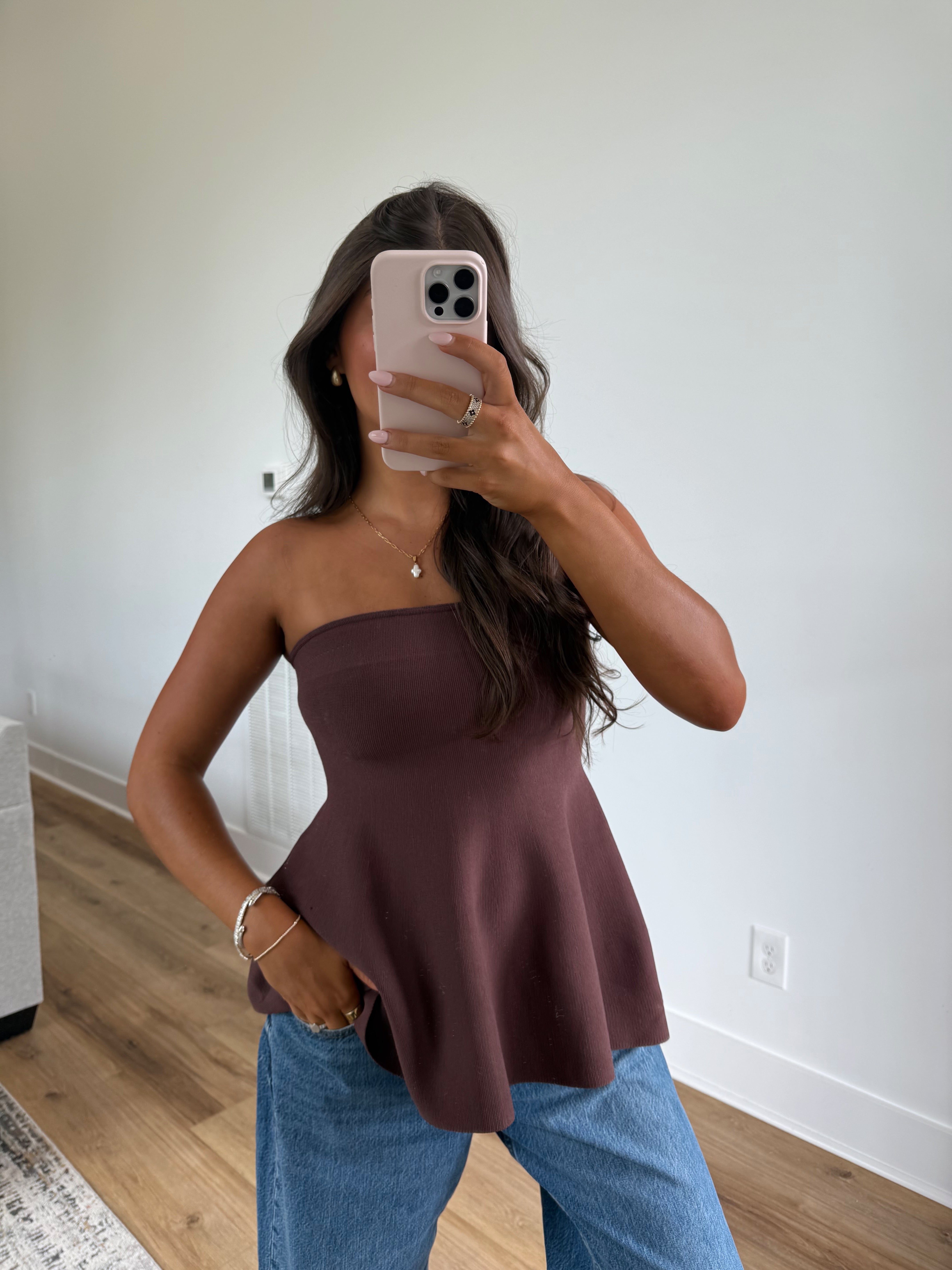 Celeste Strapless Top