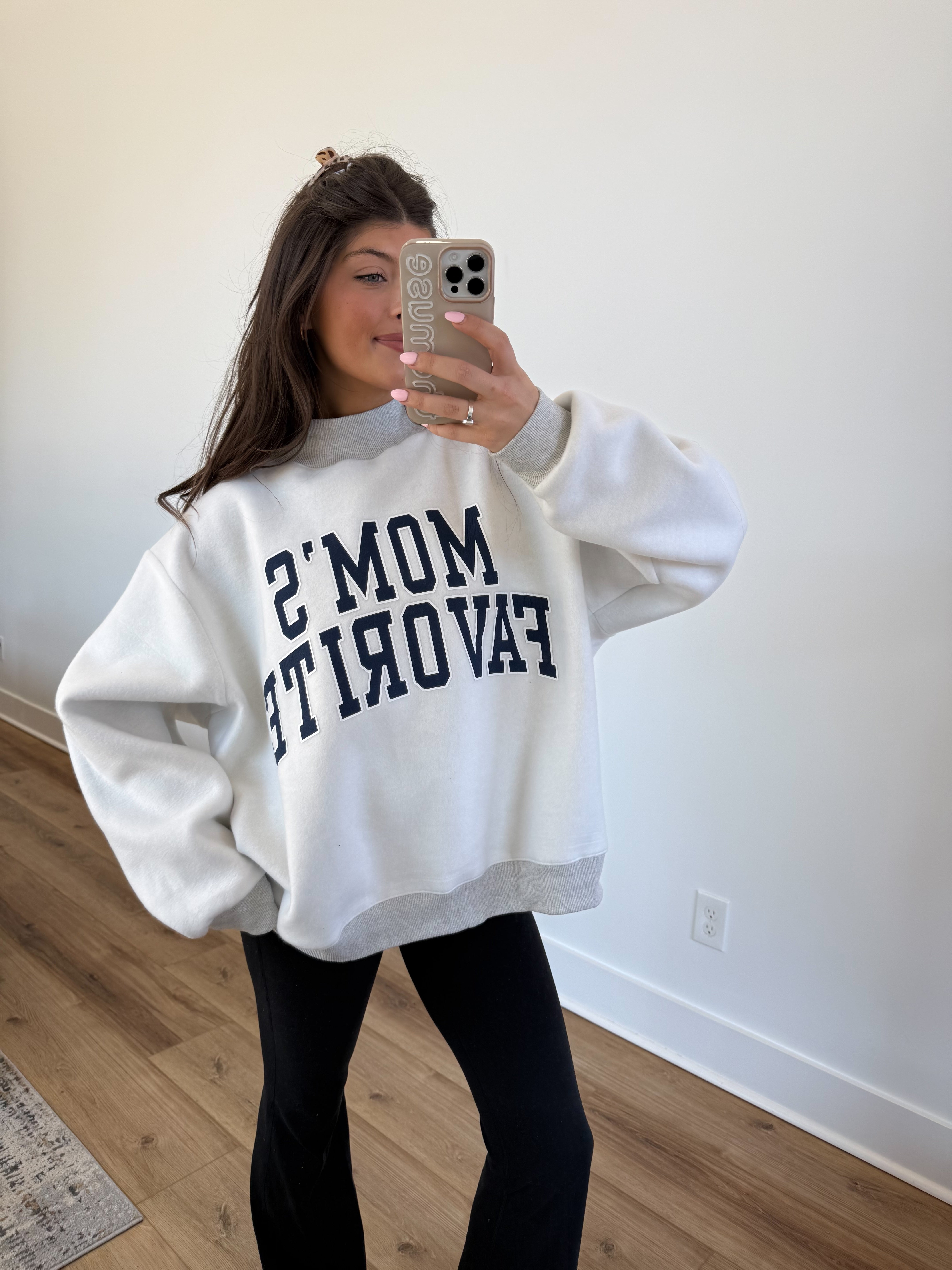 Mom/Dad's Fav Mockneck (REVERSIBLE)