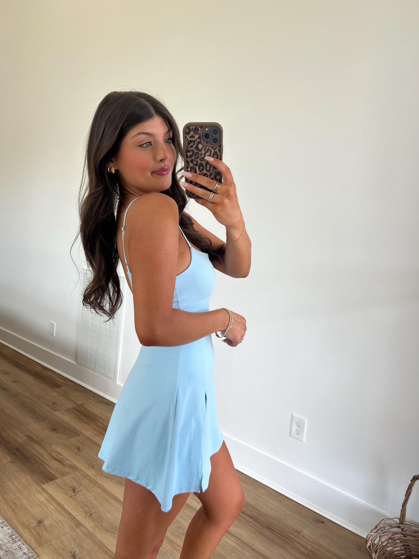 Baby Blue Athletic Dress