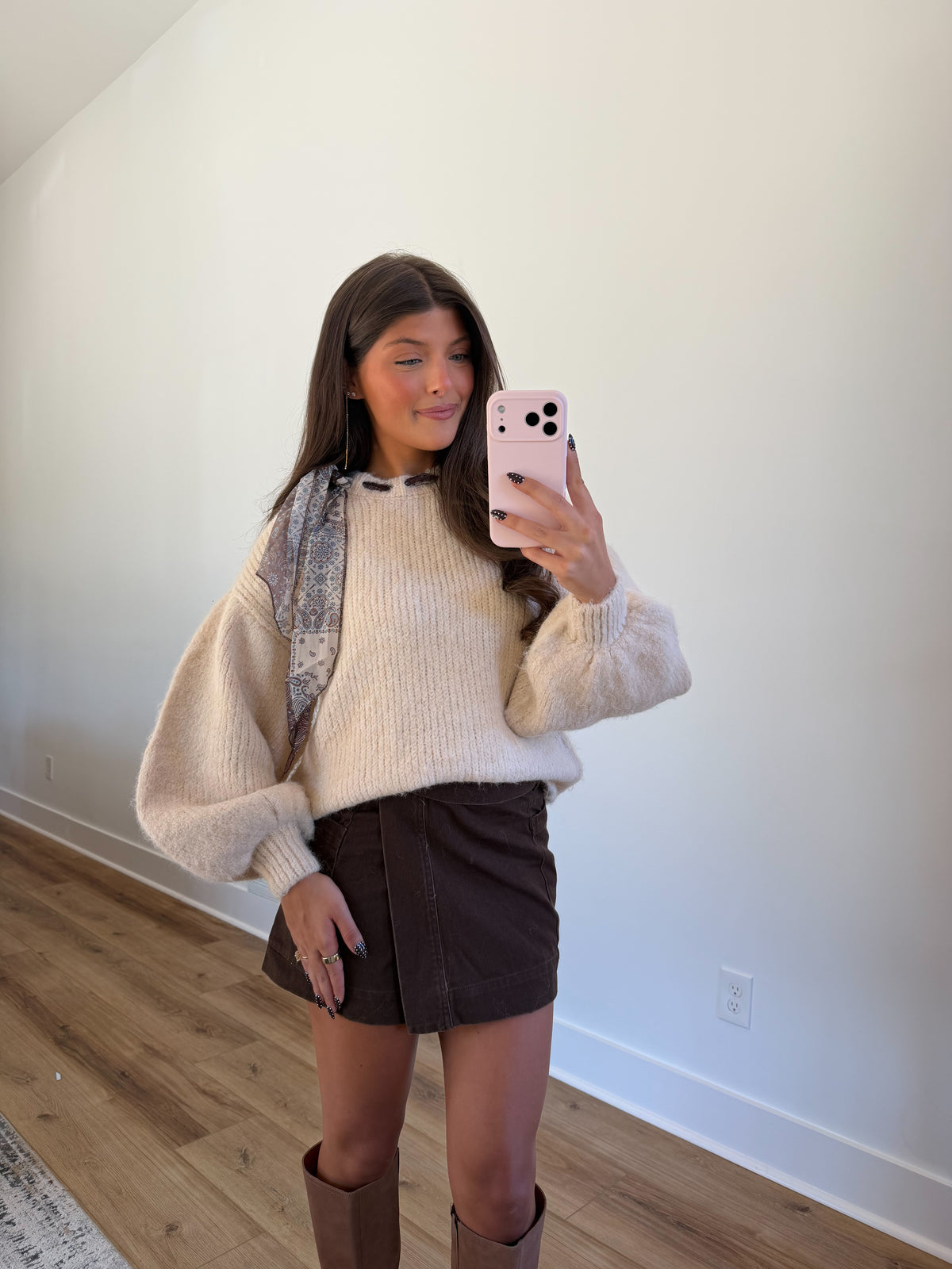 Sierra Balloon Sleeve Sweater