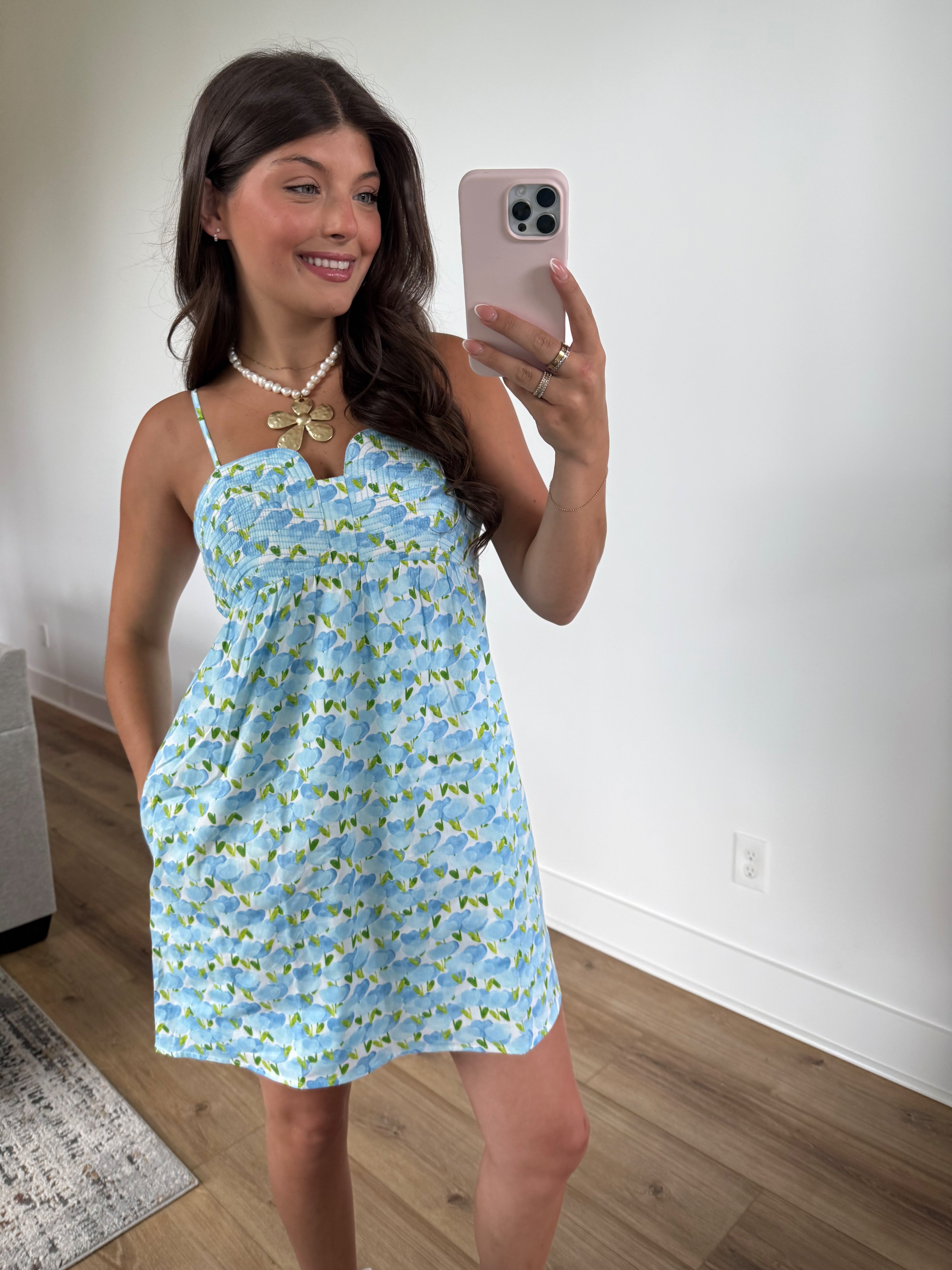 Mallie Spring Mini Dress