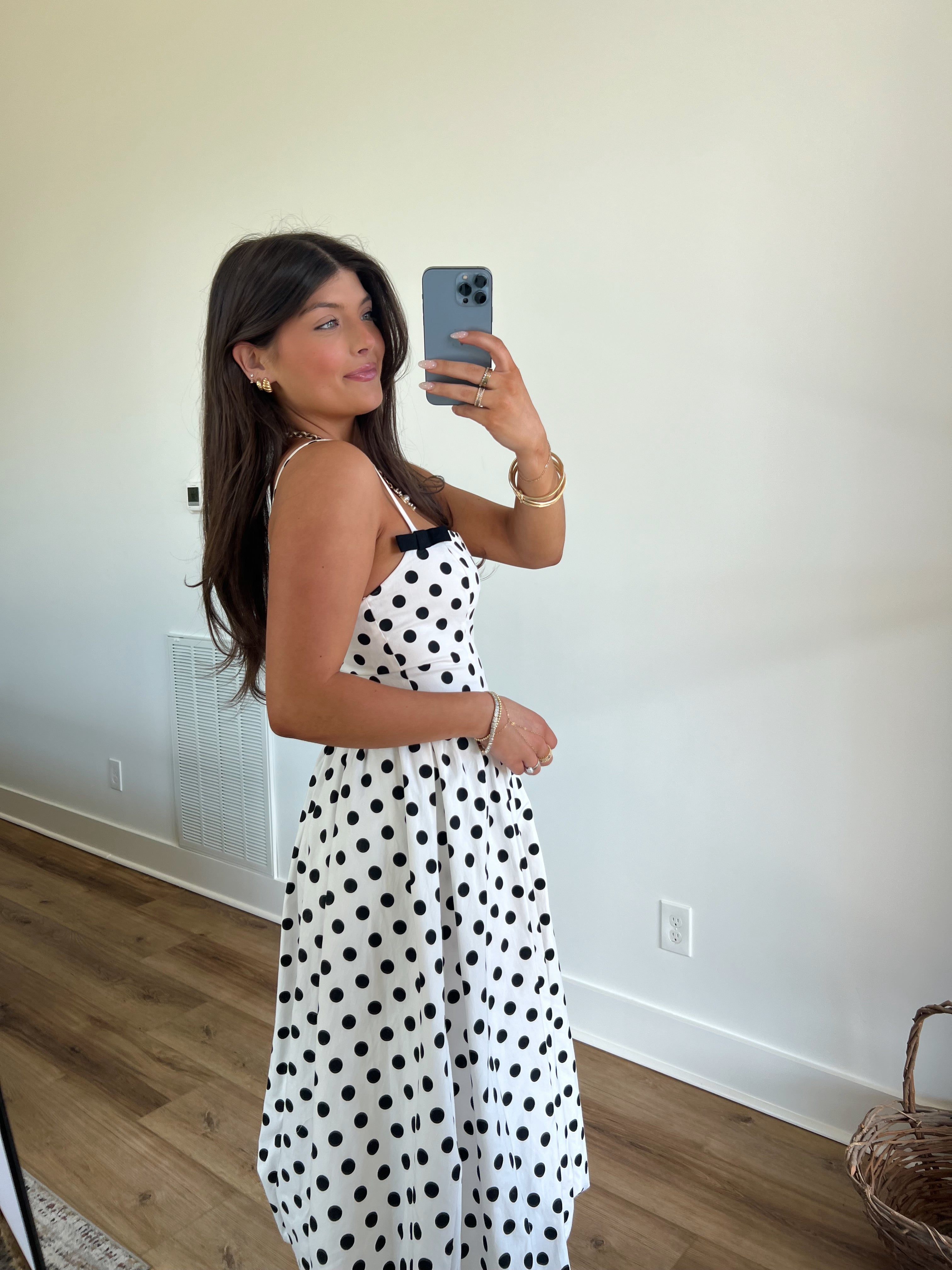 Chateau Bow Midi Dress