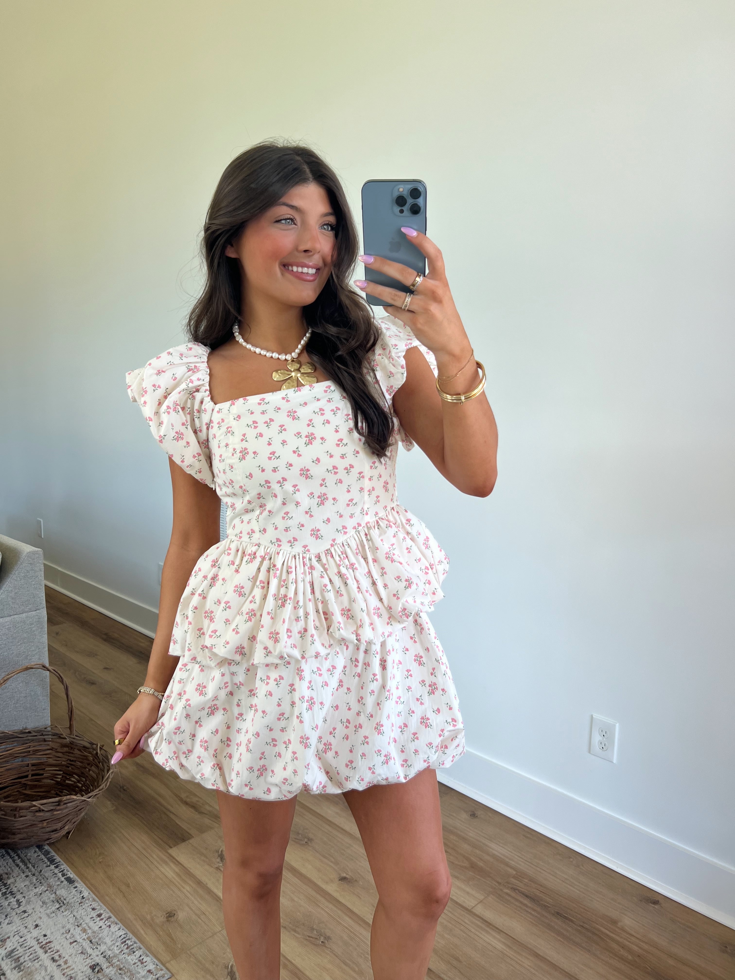 Peonies Skort Set