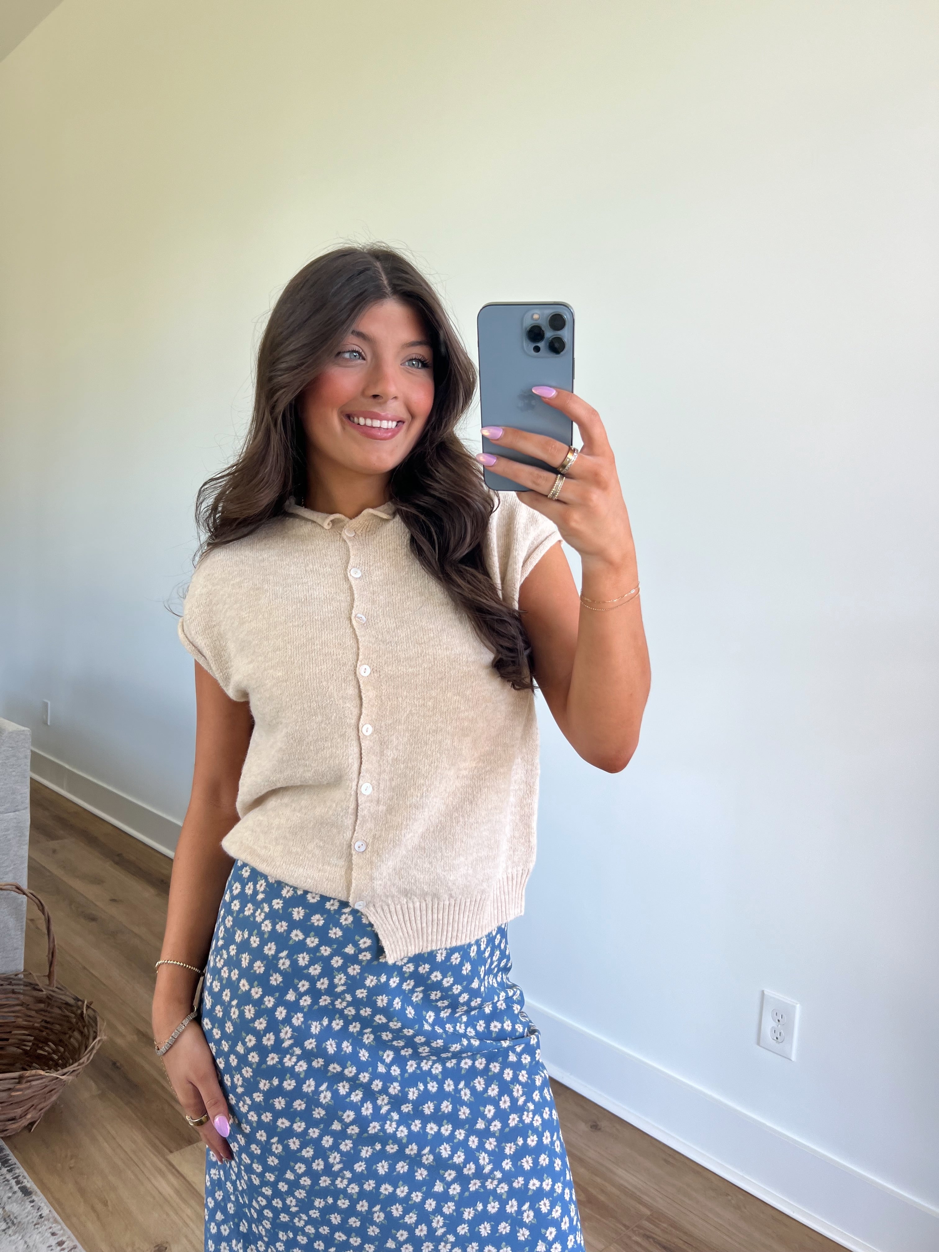 Best Dress Cardigan Vest (Taupe)
