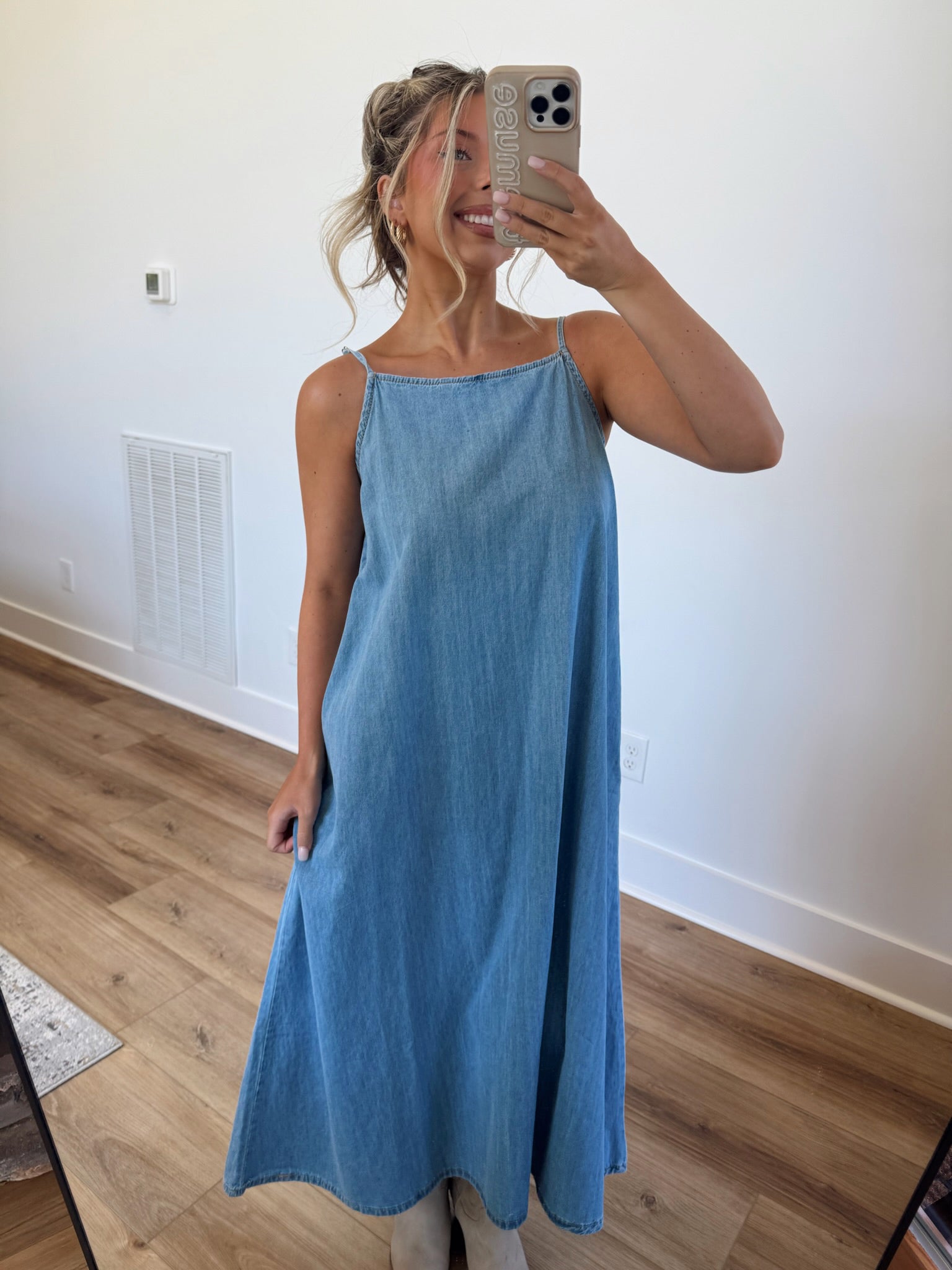 Classic Denim Maxi