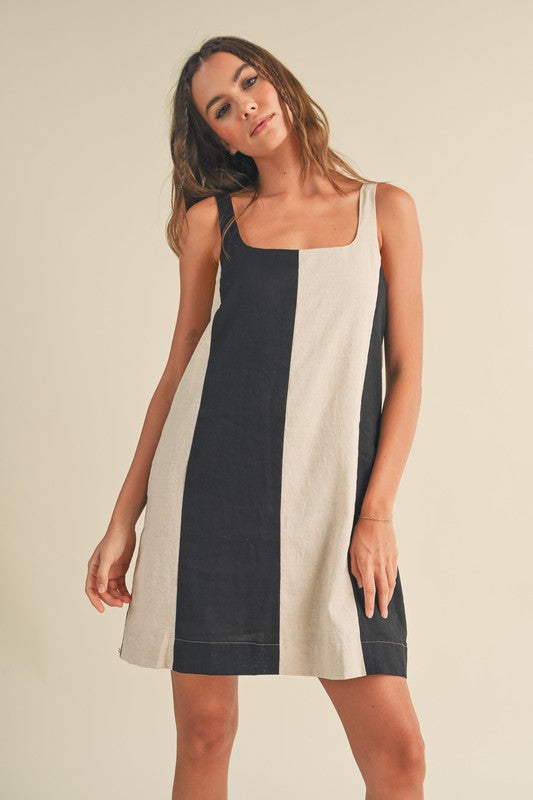 Mykonos Block Dress