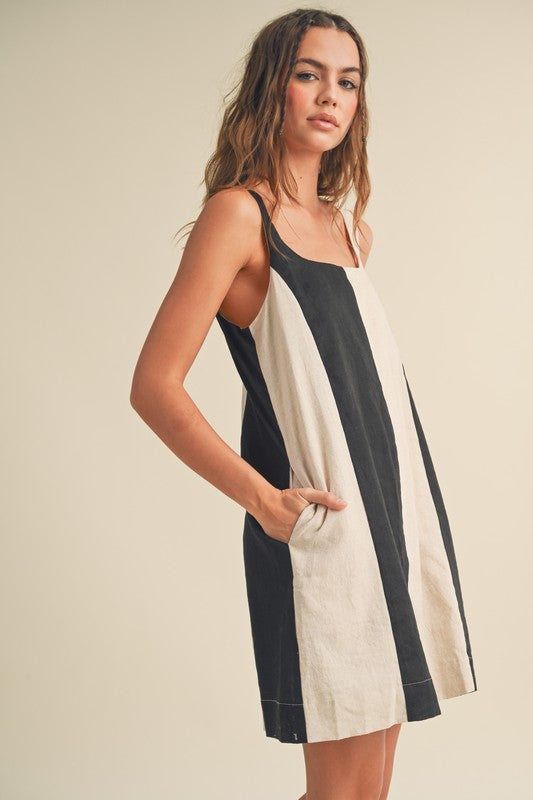 Mykonos Block Dress