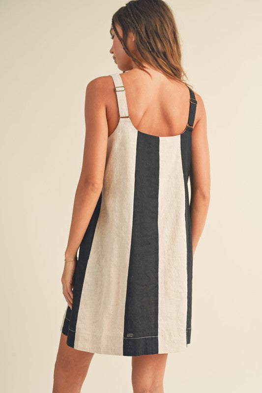 Mykonos Block Dress
