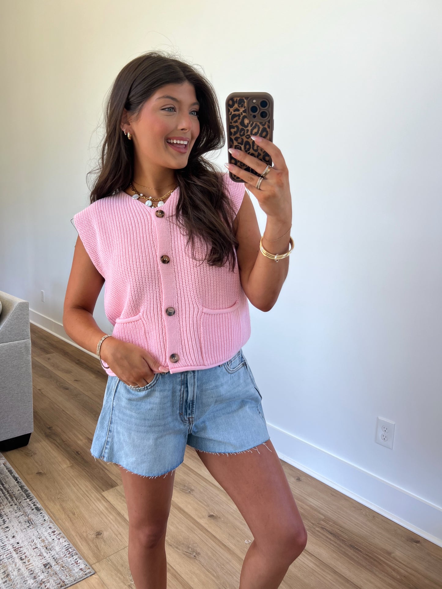 Bubblegum Knit Top