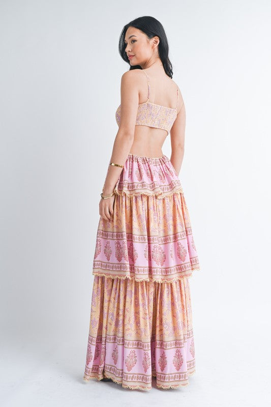 Golden Cider Maxi Dress