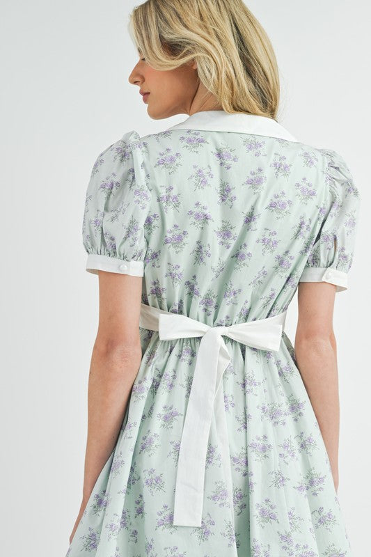 Sweet Mint Mini Dress