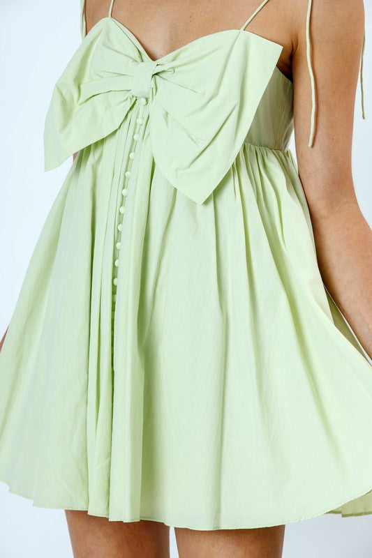 The Honeydew Bow Dress