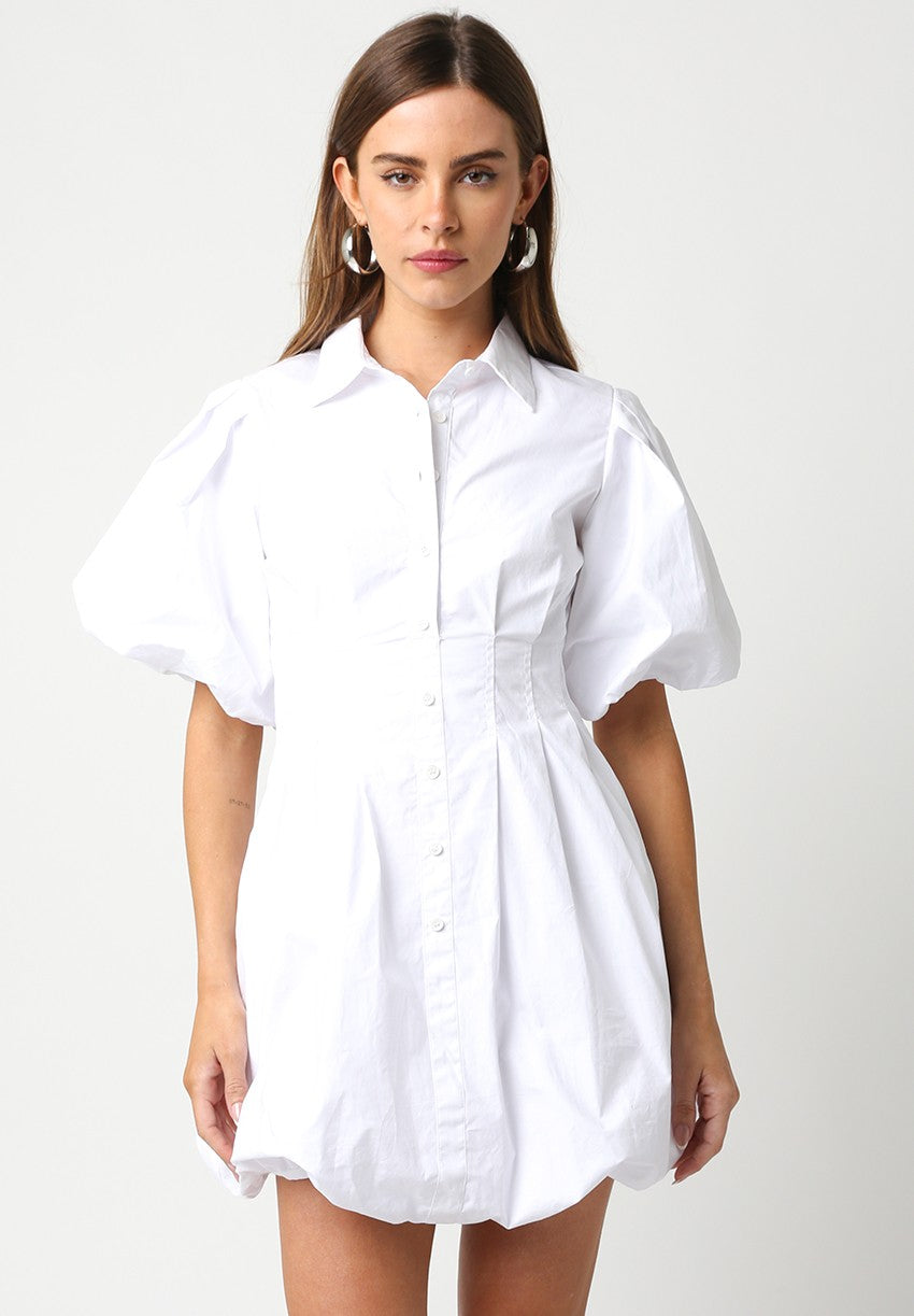 White Bubble Dress