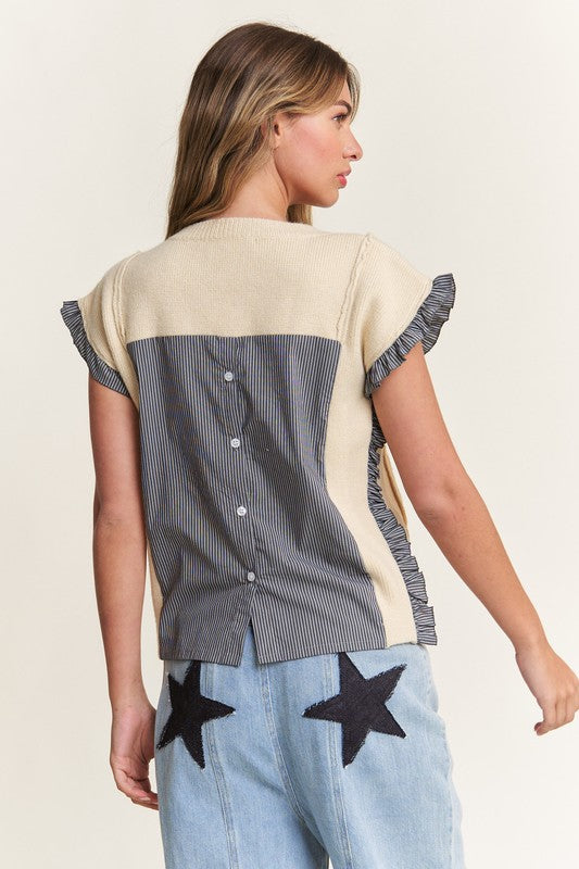 The Rue Ruffle Top