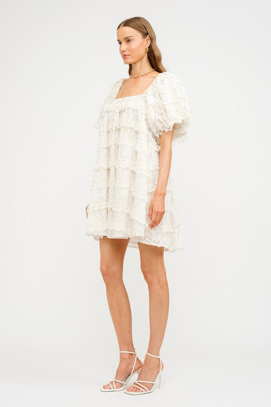 Maci Lace Babydoll Dress