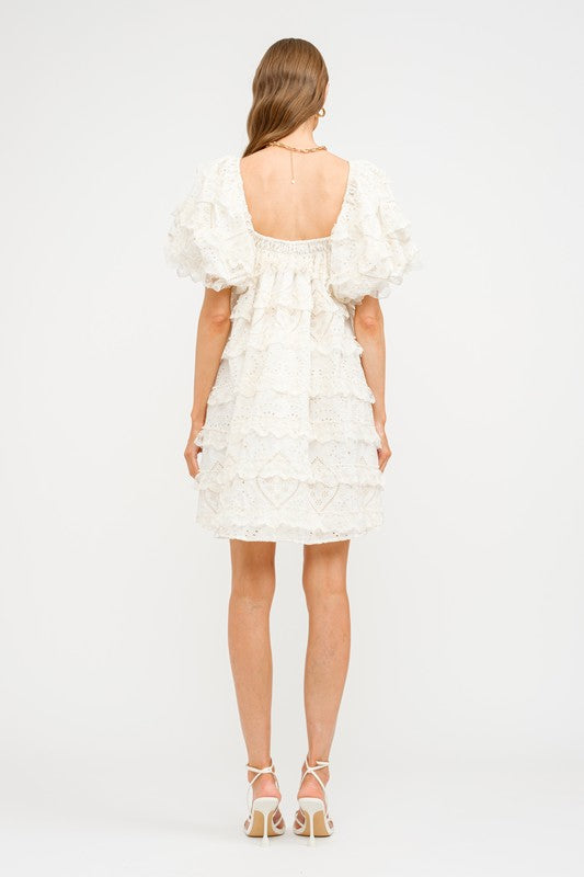 Maci Lace Babydoll Dress