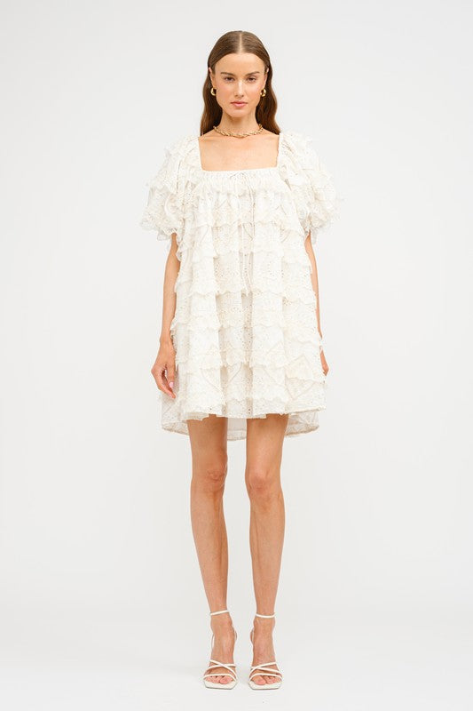 Maci Lace Babydoll Dress