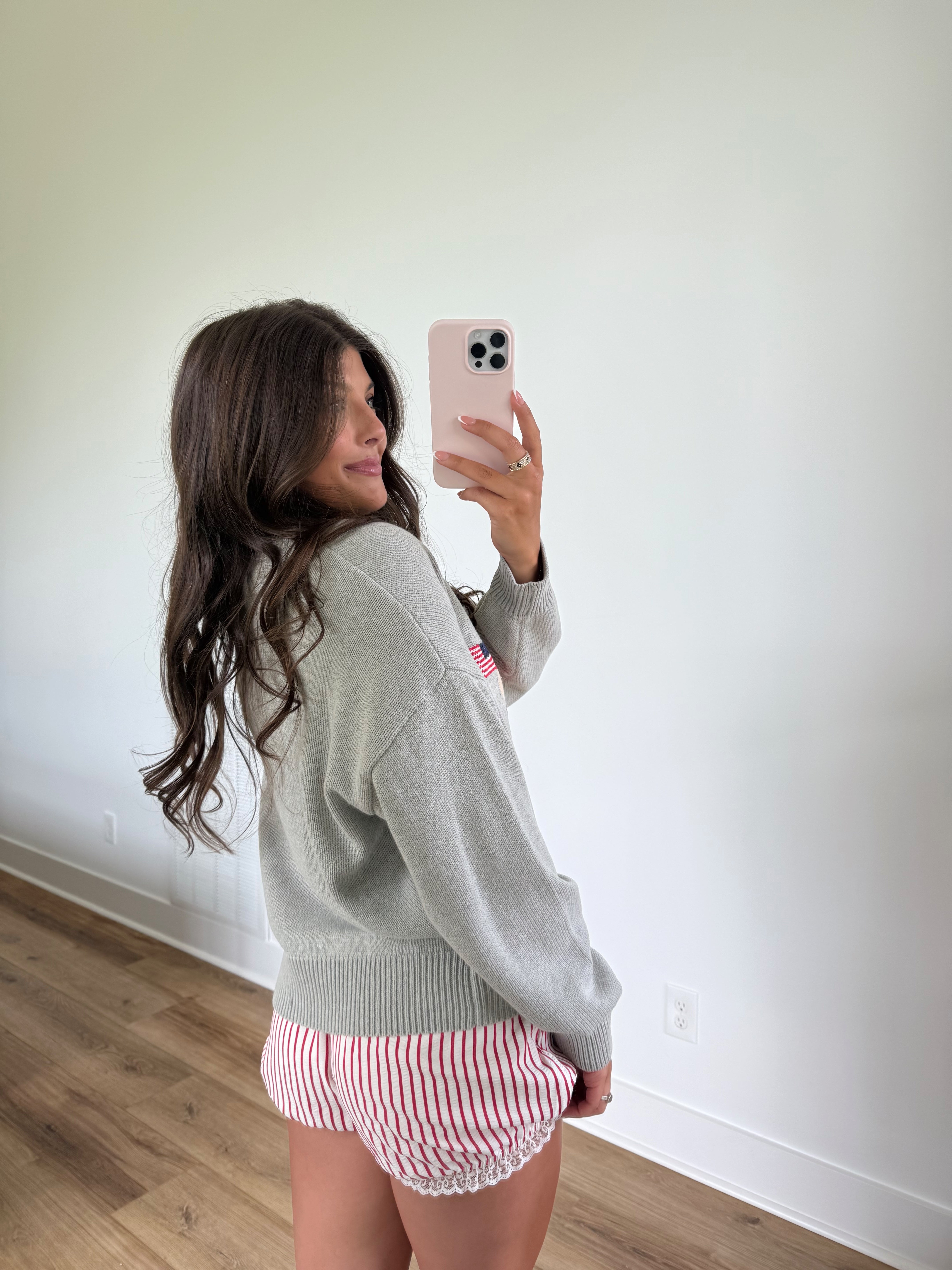 Star-Spangled Snuggles Sweater