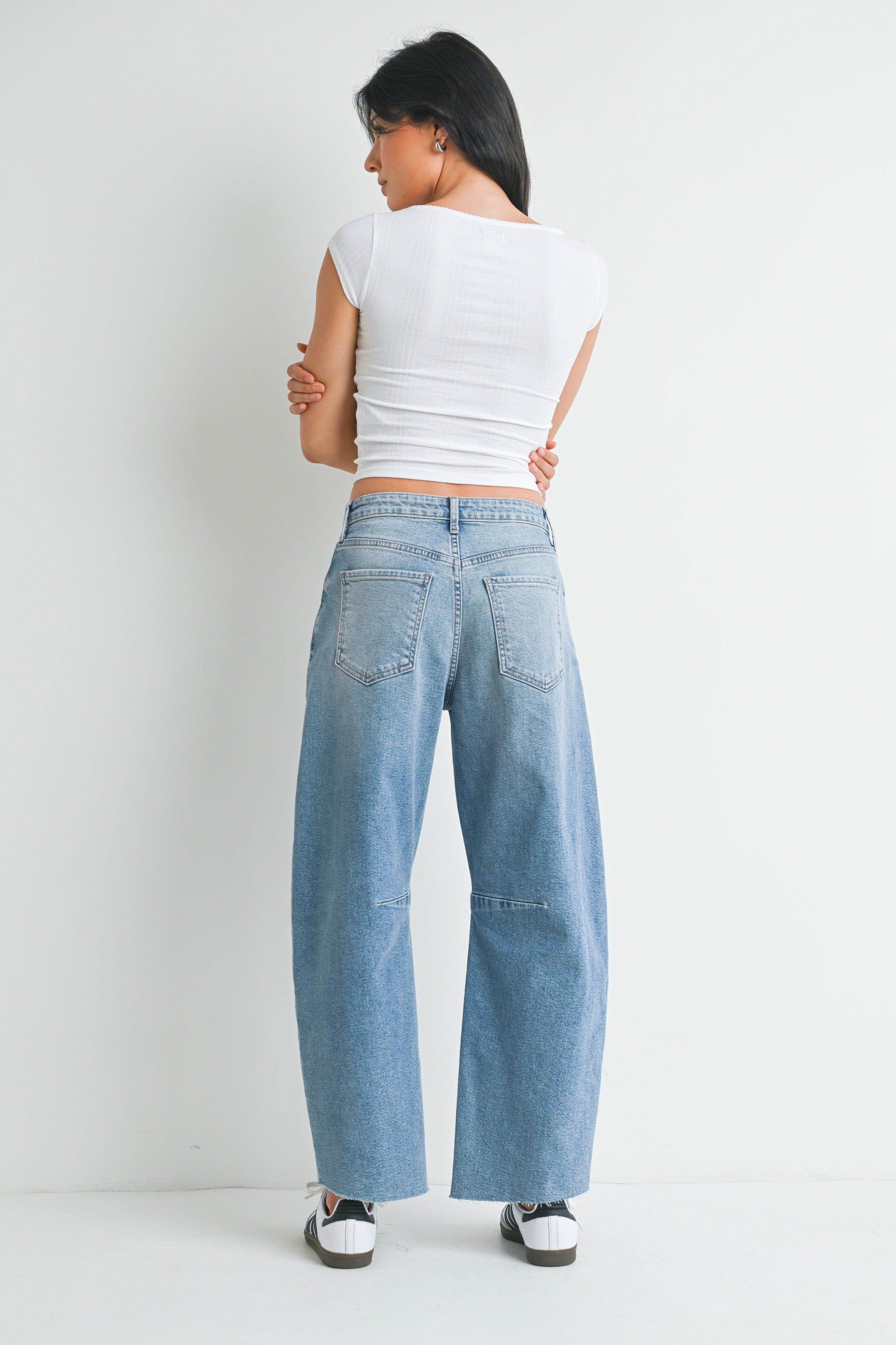 Beach Barrels (Light Denim)