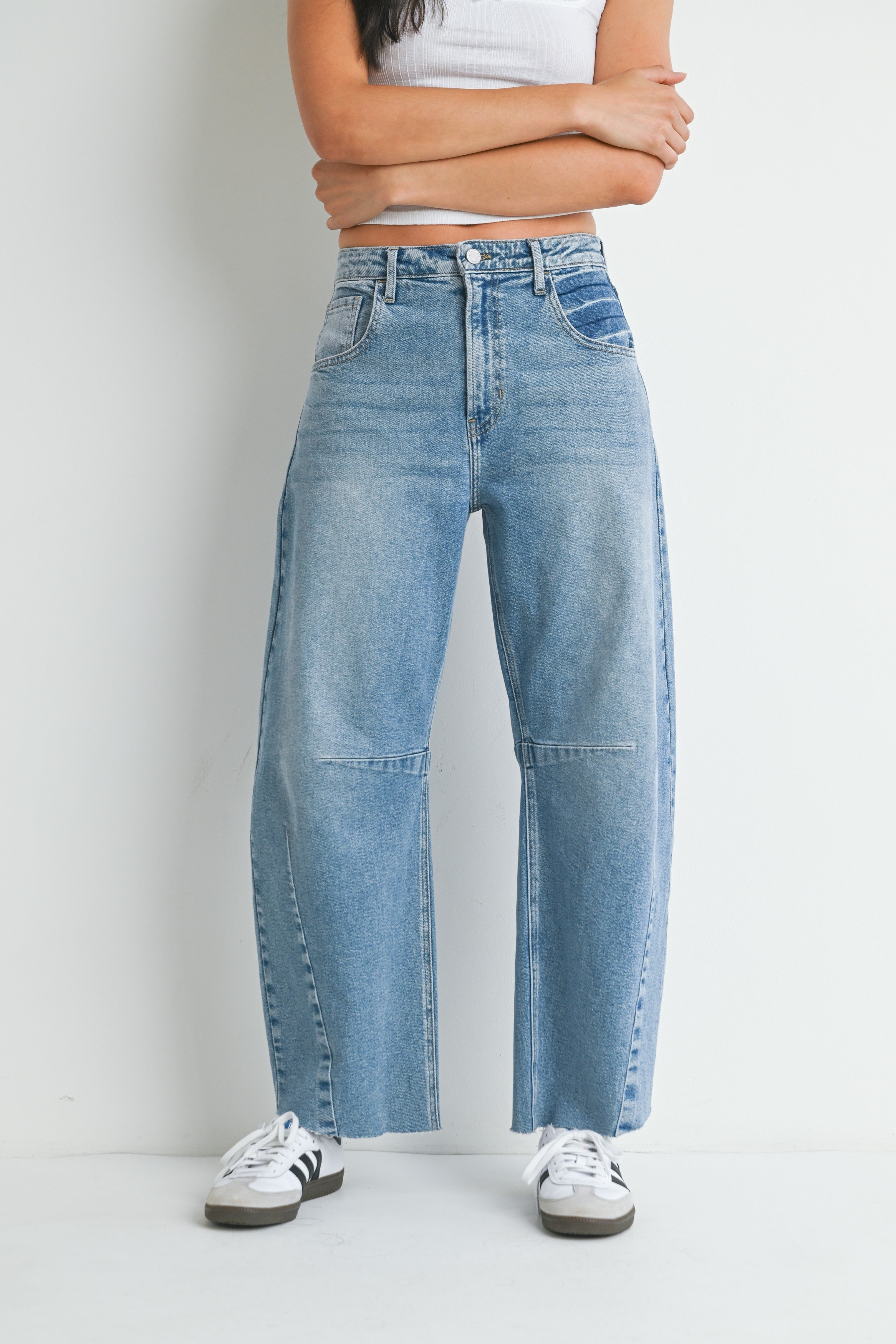 Beach Barrels (Light Denim)