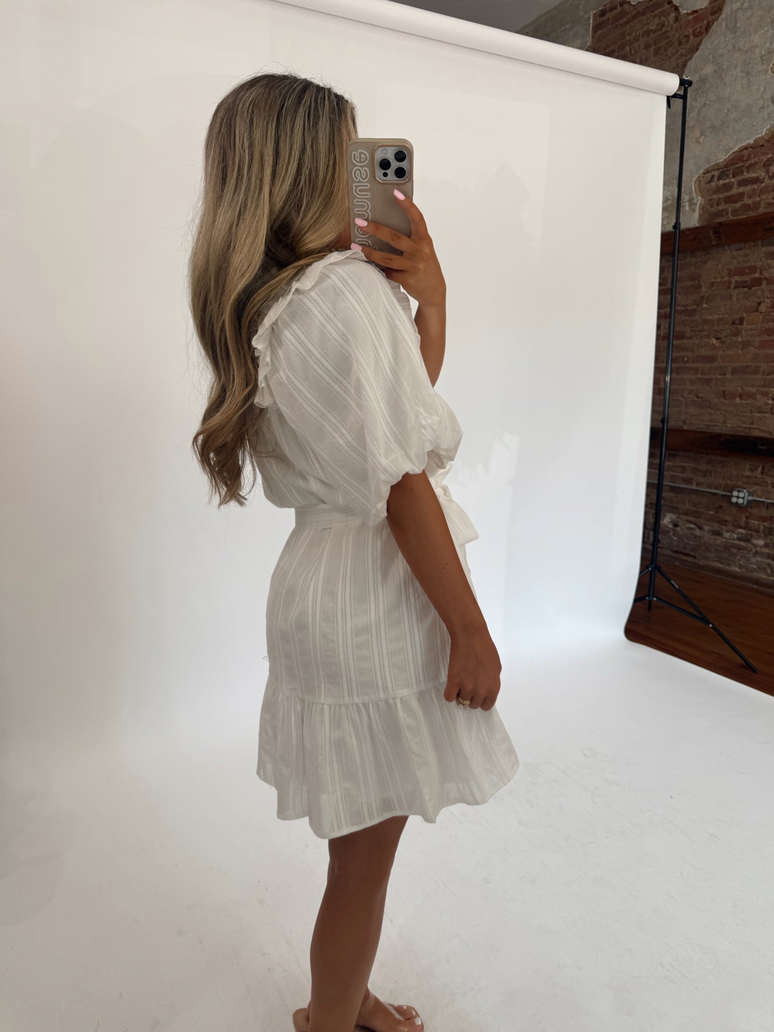 Cotton Ruffle Mini