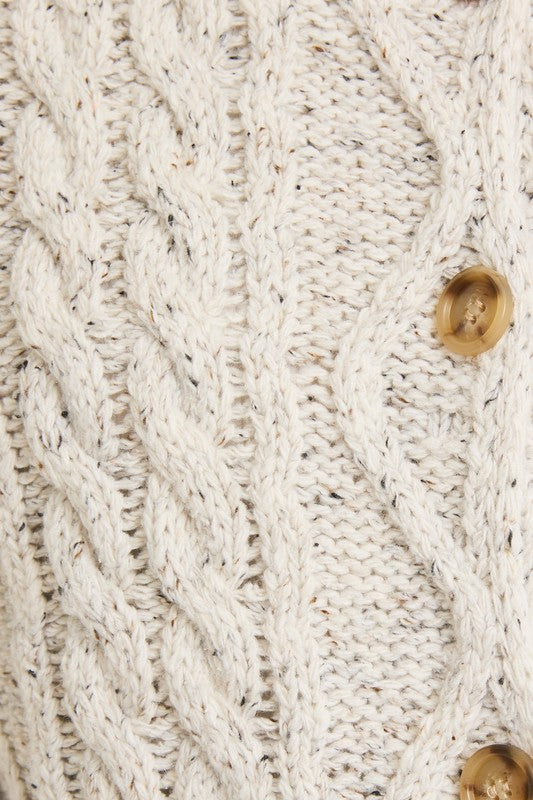 The Cozy Cottage Cable Cardigan