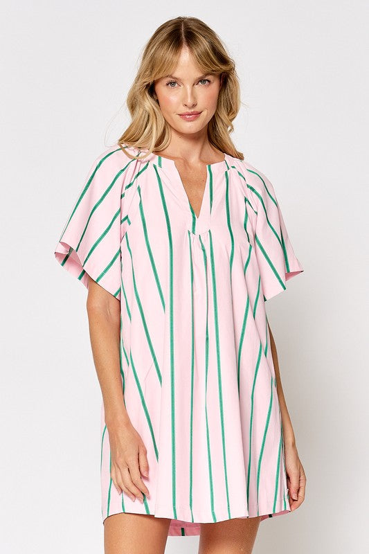 Watermelon Burst Mini Dress (Restock)