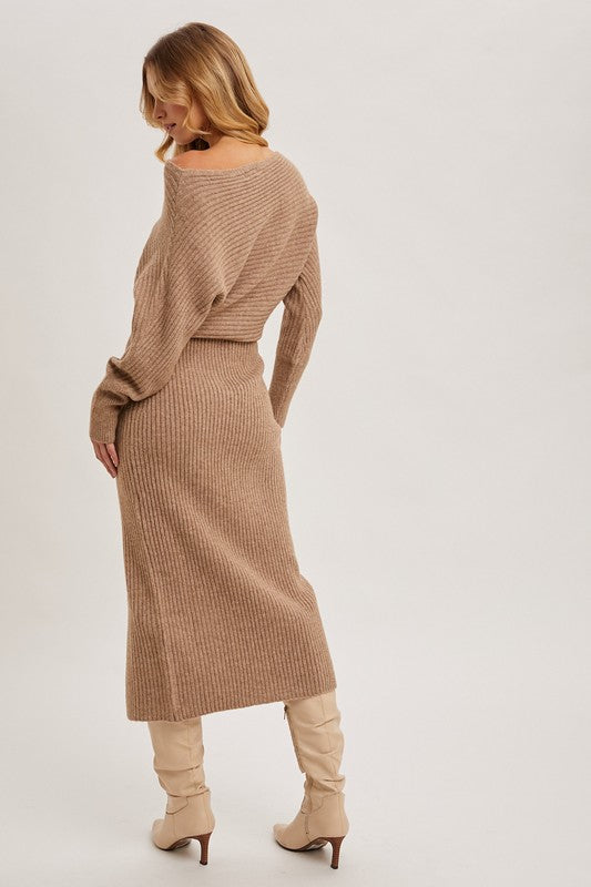 Holiday Toast Knit Dress