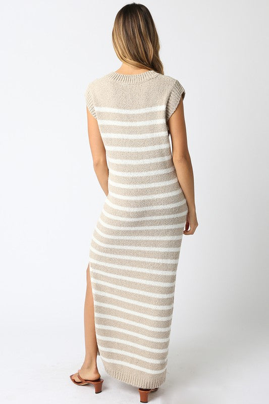 (Oatmeal) Maria Maxi Dress