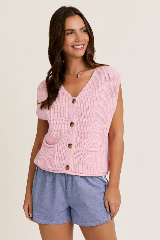 Bubblegum Knit Top