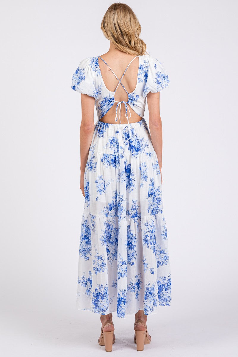 Blue Hydrangea Maxi