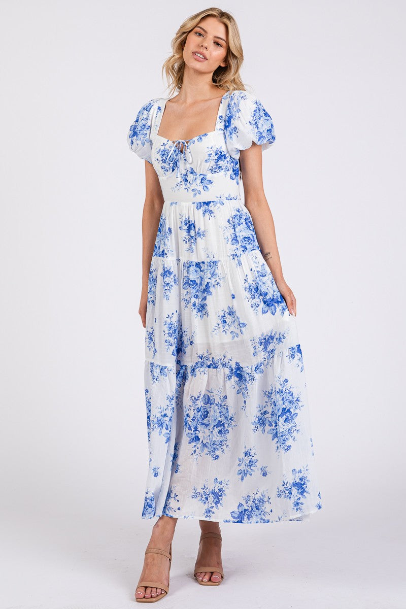 Blue Hydrangea Maxi