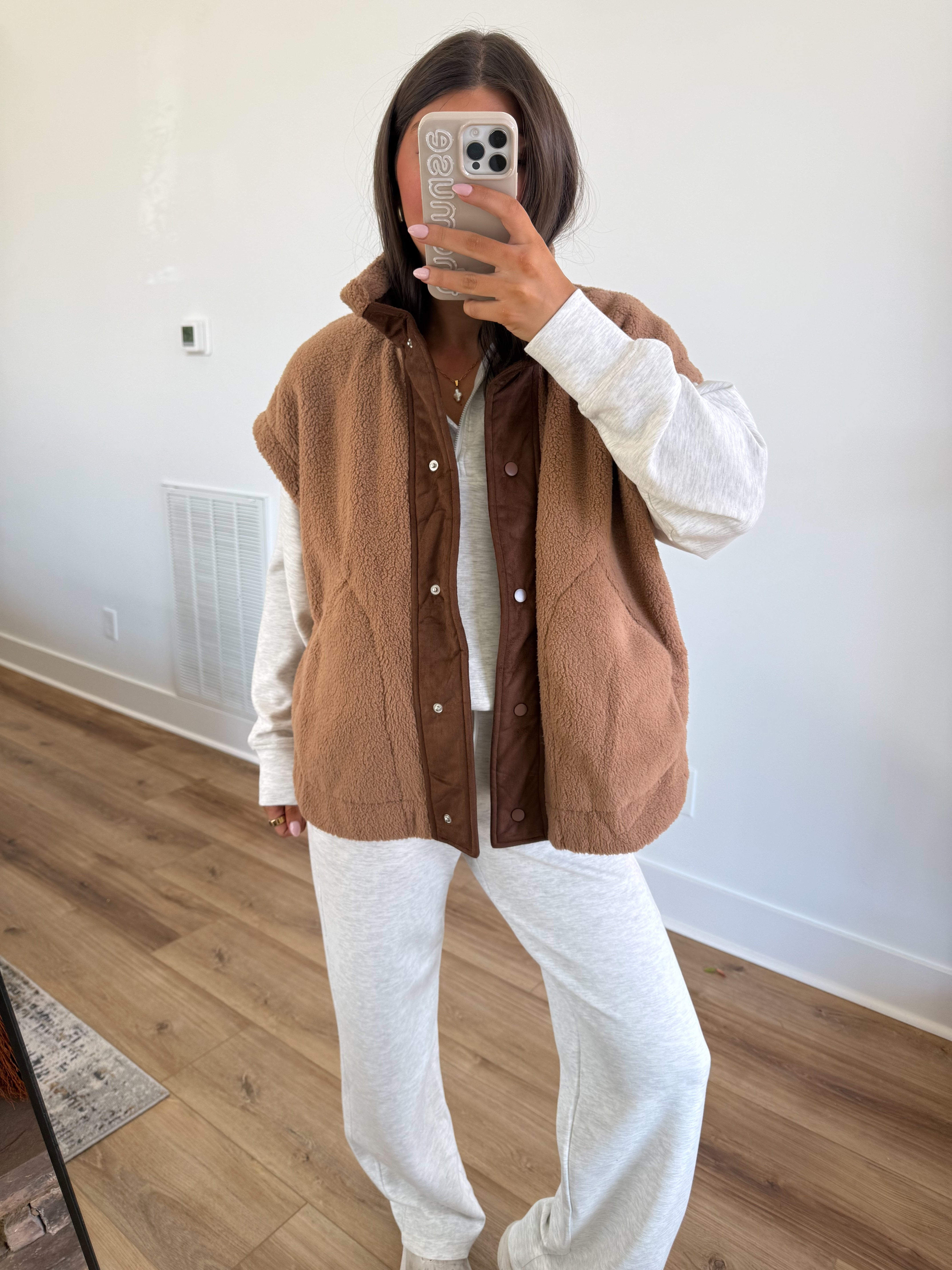 Sugar Cookie Vest (Brown)