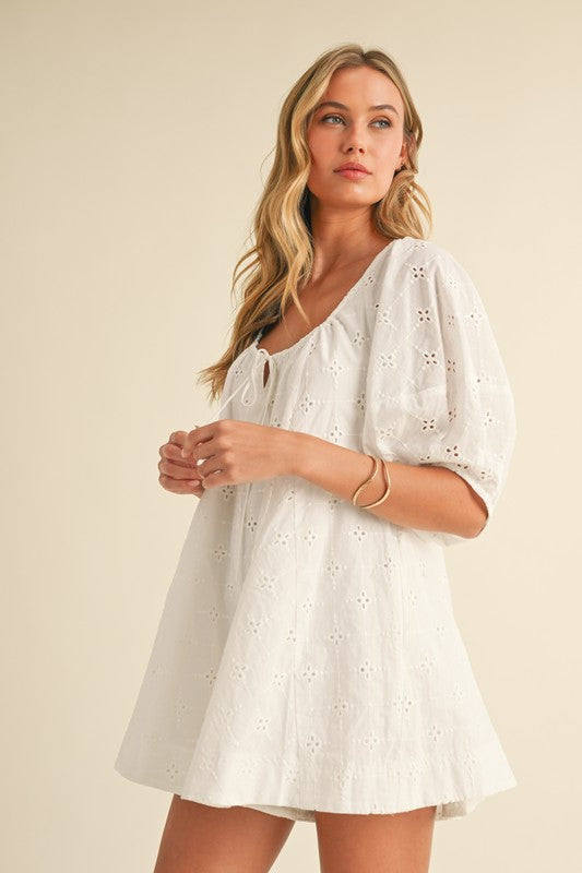 Ever After Eyelet Romper (Restock)