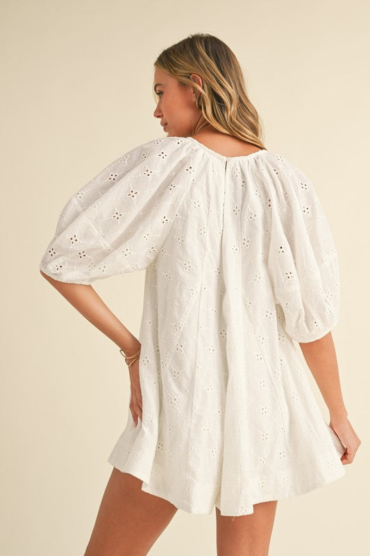 Ever After Eyelet Romper (Restock)
