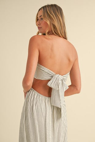 Euro Summer Stripe Maxi