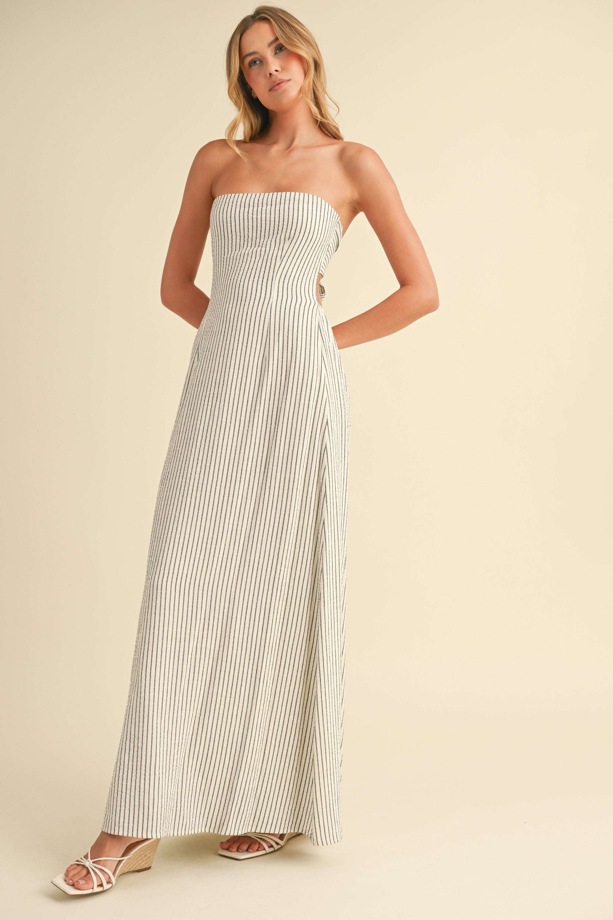 Euro Summer Stripe Maxi