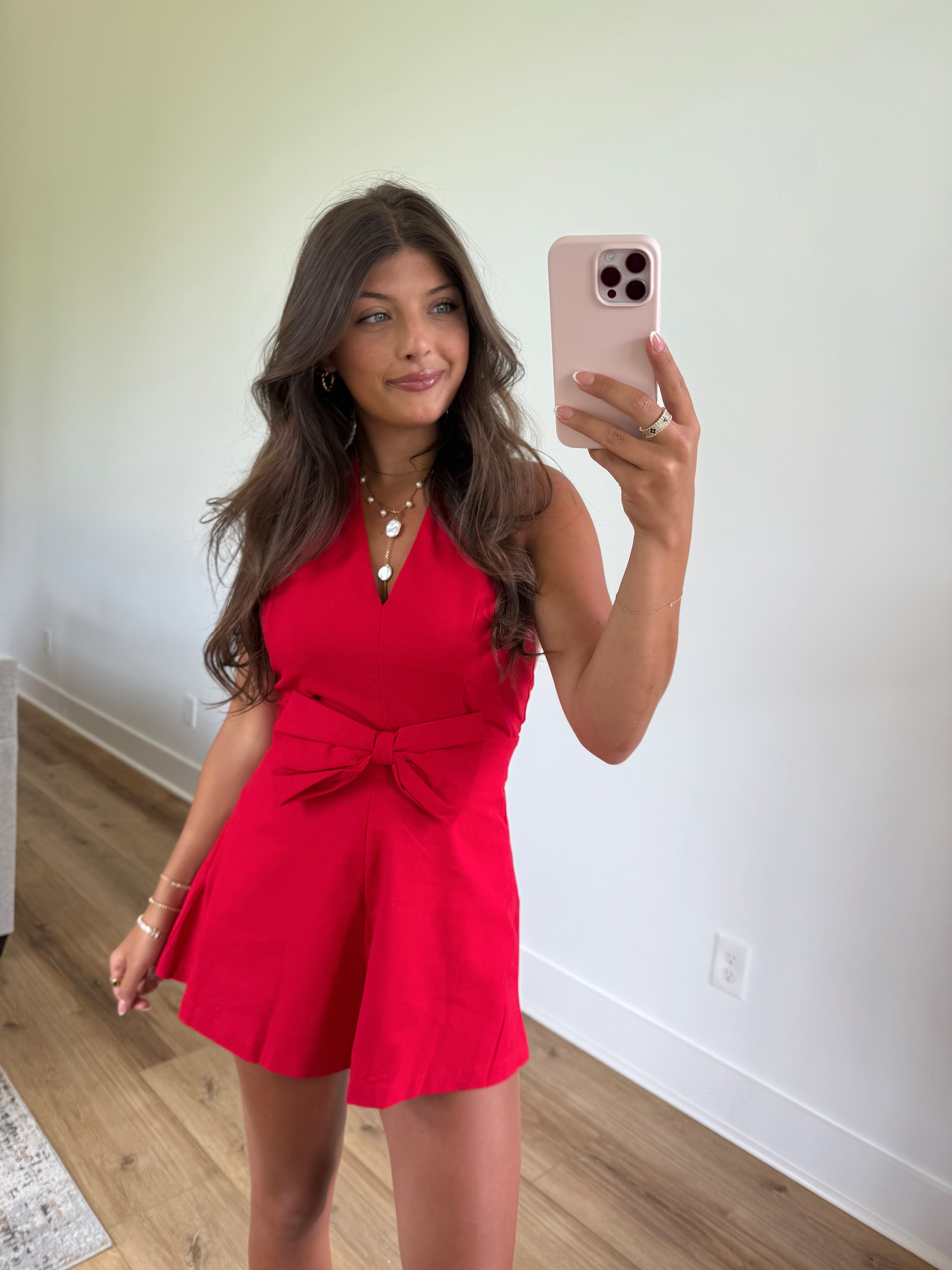 Like Candy Romper (Red)