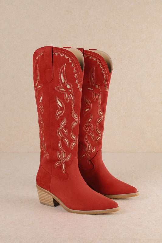 Hot To Go Cowgirl Boot (Red)