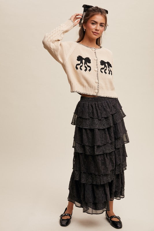 Rosie Lace Maxi Skirt