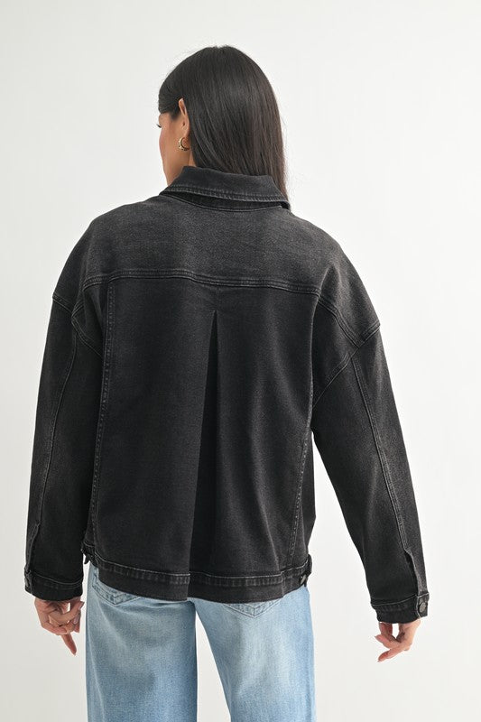 Black Denim Jacket