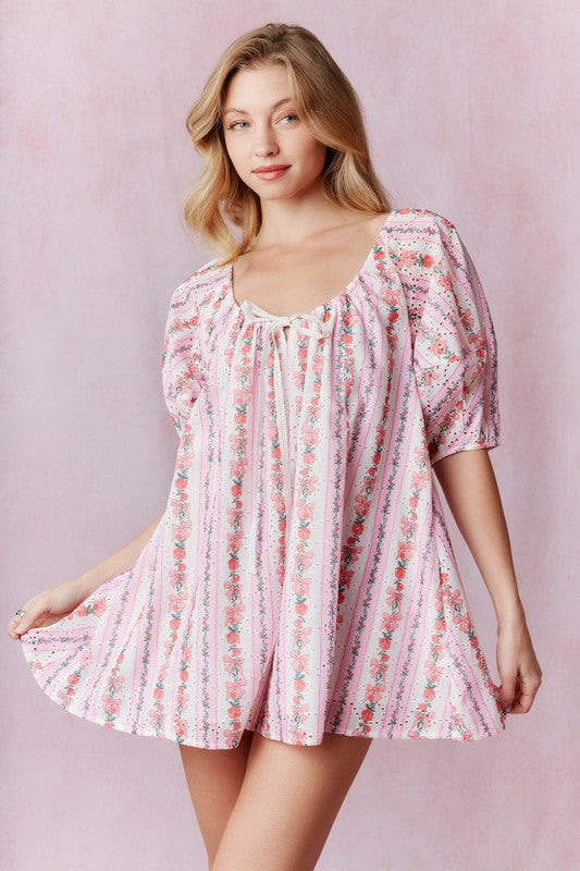 Rosie in Ribbons Romper