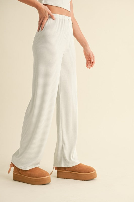 Mint Pointelle PJ PANTS